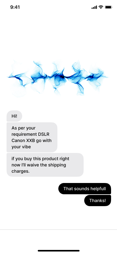 AI bot conversation