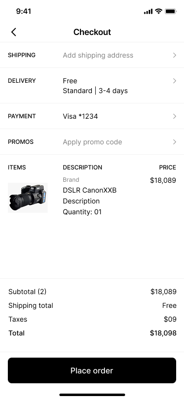 Discount applied to cart